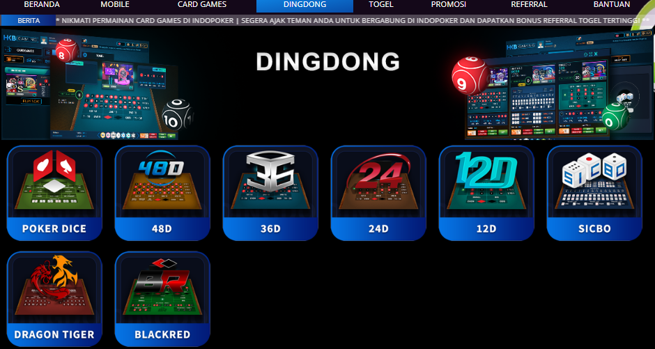 situs Games Dingdong Online Arcade99