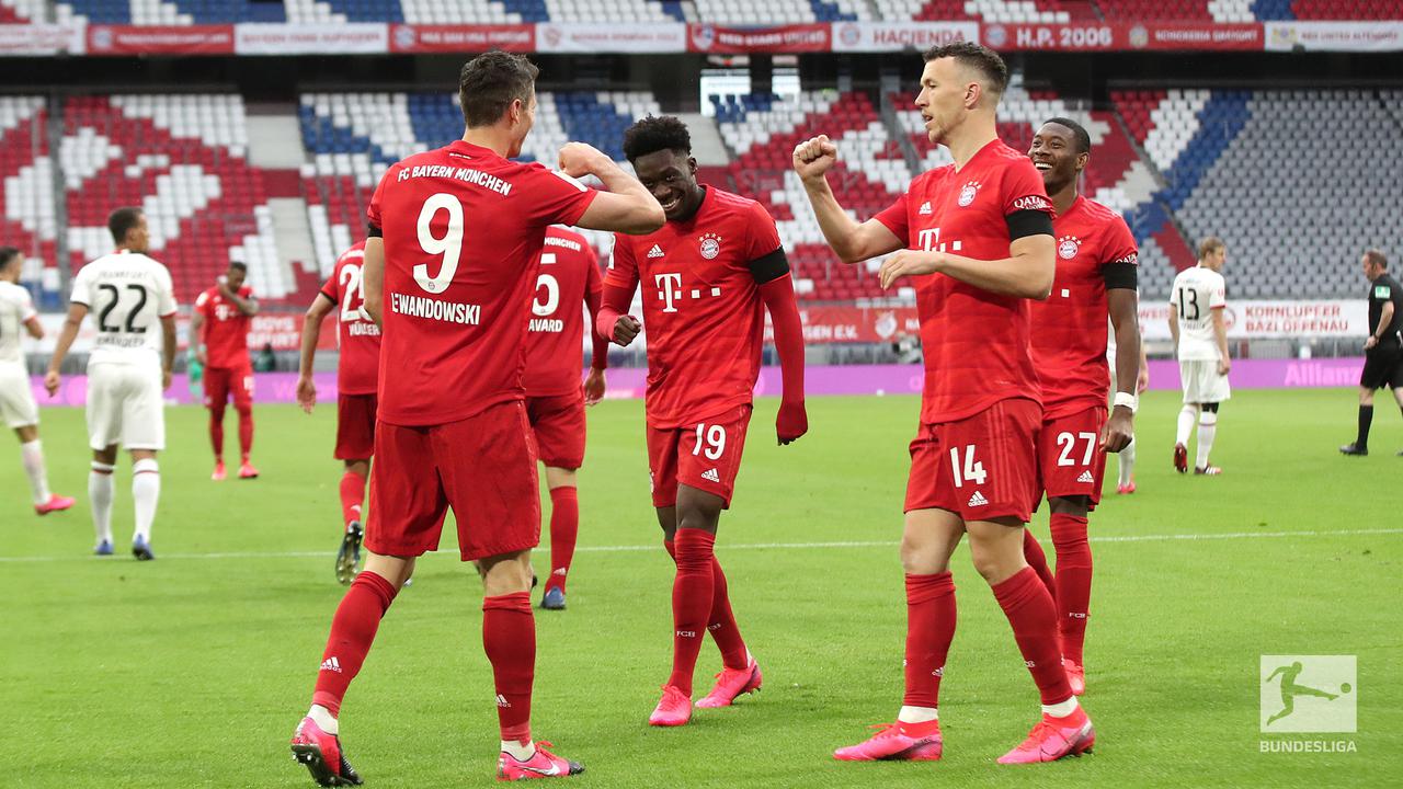 Hasil Bundesliga: 7 Gol Tercipta, Bayern Munchen Lumat Eintracht Frankfurt