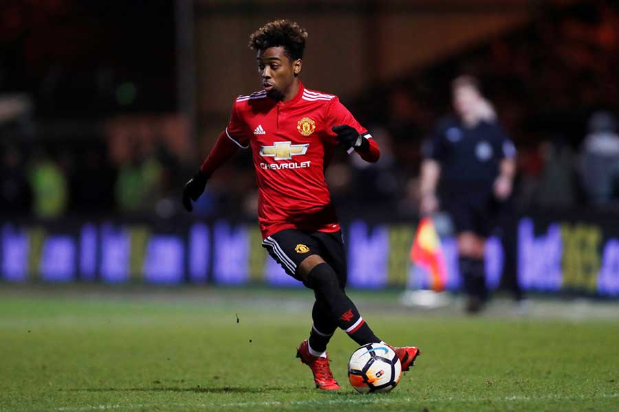 Angel Gomes pemain MU