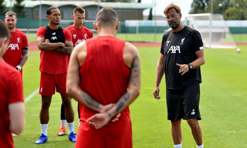 liverpool latihan ringan bersana jurgen klopp