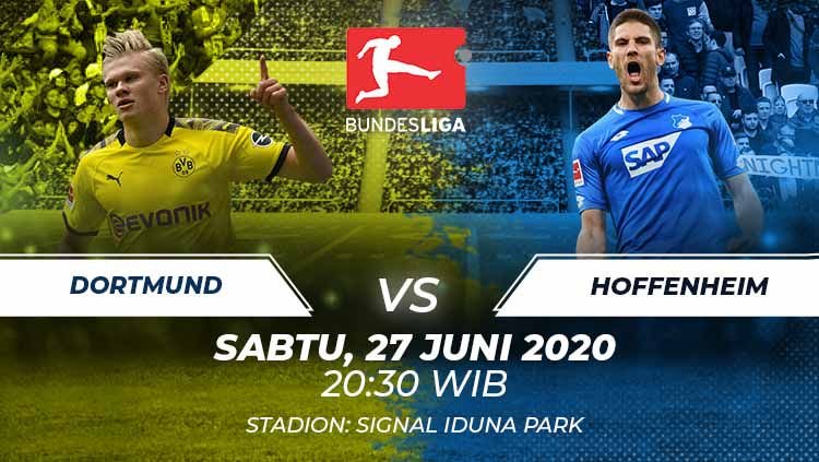 Prediksi Bola Borussia Dortmund vs Hoffenheim 27 Juni 2020 Bundesliga